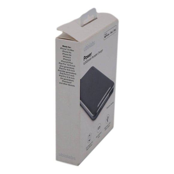 Ubiolabs Power Bank For Apple iPad iPhone iPods Lightning Cable Models 6000mAh - Picture 2 of 6